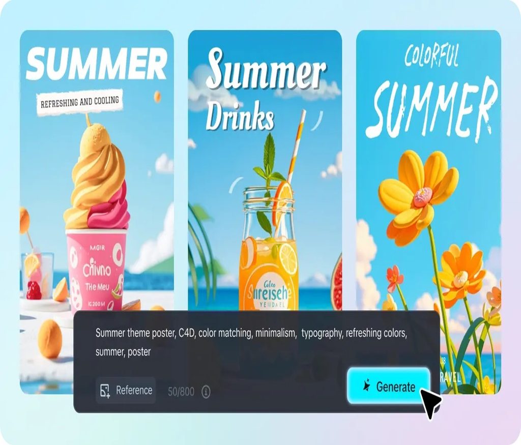 Creating Detailed Posters with an AI Image Generator 